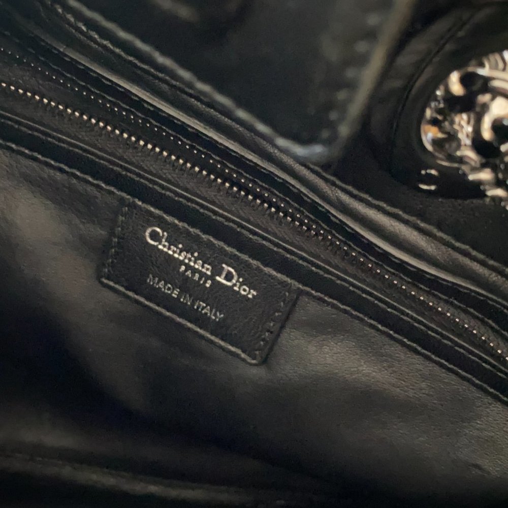 Christian Dior Cannage Overstitch Chri Chri Tote - Picture 3 of 5